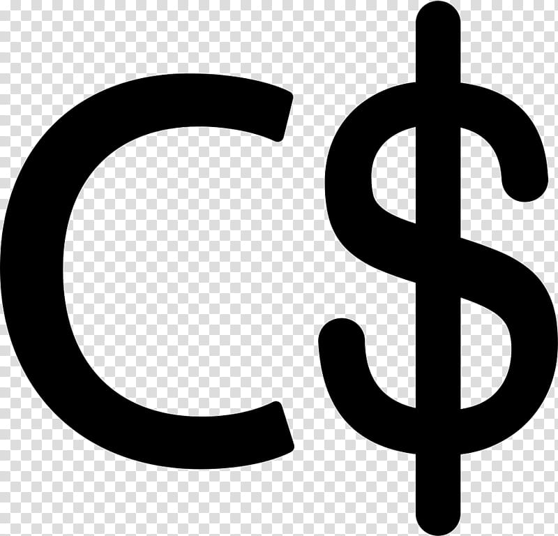 Currency Symbol Text, Logo, Sign Semiotics, Black And White , Line ...