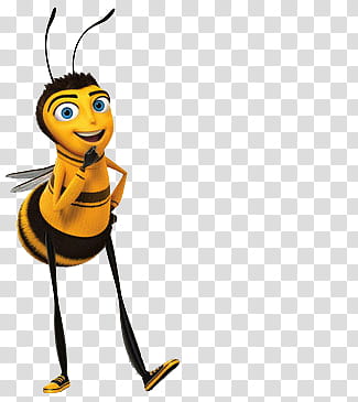 Ari Filmi, Bee Movie character standing art transparent background PNG clipart