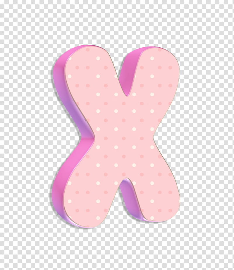 Cute Alphabet D Abecedario, cut-out x pink color transparent background PNG clipart