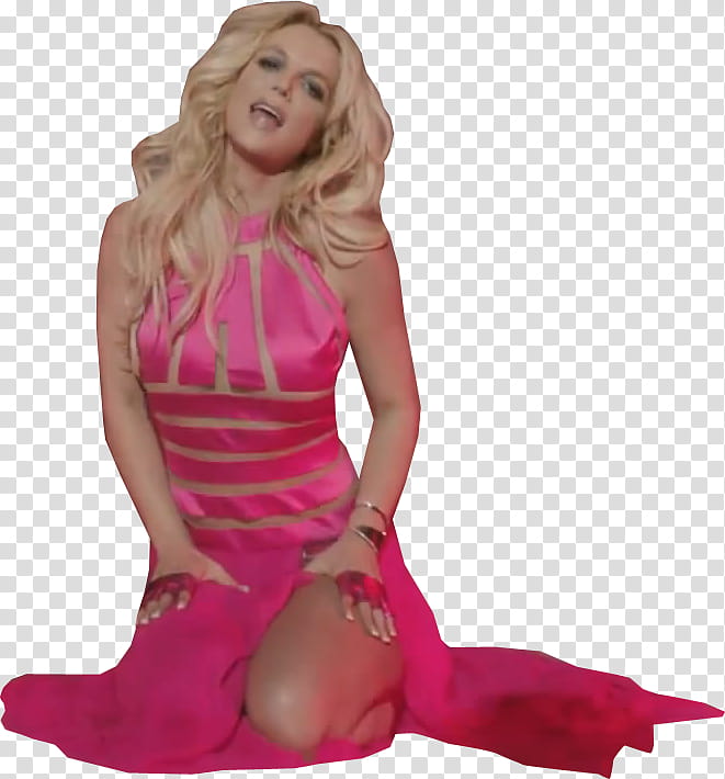 Britney Spears Work Bitch transparent background PNG clipart