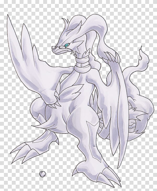 Reshiram tf , gray dragon character illustration transparent background PNG clipart