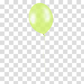 green balloon with string transparent background PNG clipart