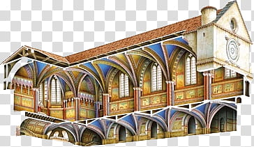 Idk, brown cathedral D stucture transparent background PNG clipart