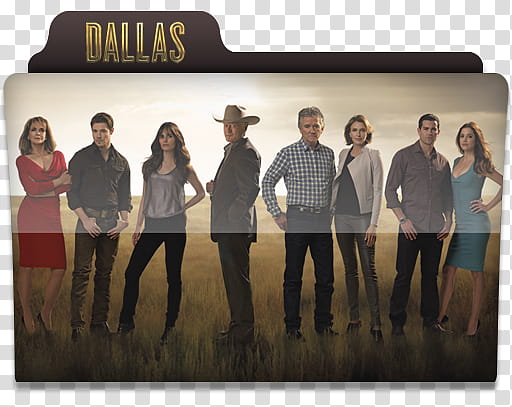  Summer Season TV Series Folders, Dallas icon transparent background PNG clipart
