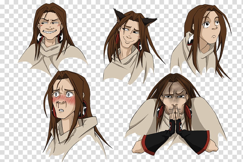 Hao Asakura | Shaman king art transparent background PNG clipart