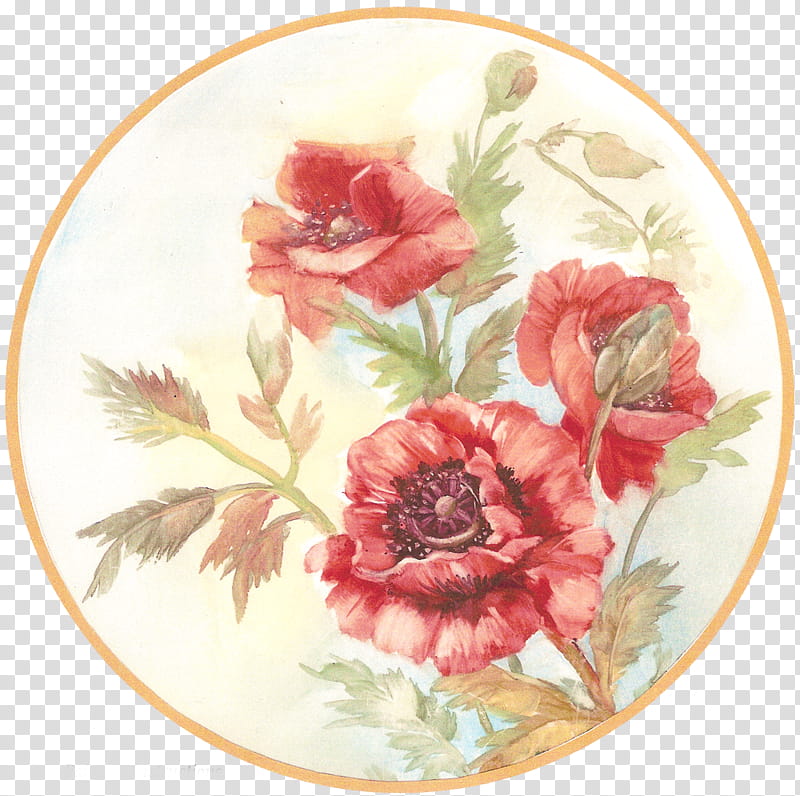 Red Watercolor Flowers, China Rose, Clock, Clock Face, Moutan Peony, Beach Rose, Watercolor Painting, Cut Flowers transparent background PNG clipart