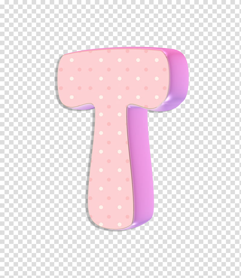 Cute Alphabet D Abecedario, pink letter T graphic transparent background PNG clipart