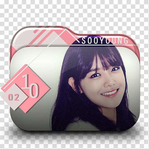 SNSD  Season Greetings Folder Icon , SGSooyoung_ transparent background PNG clipart