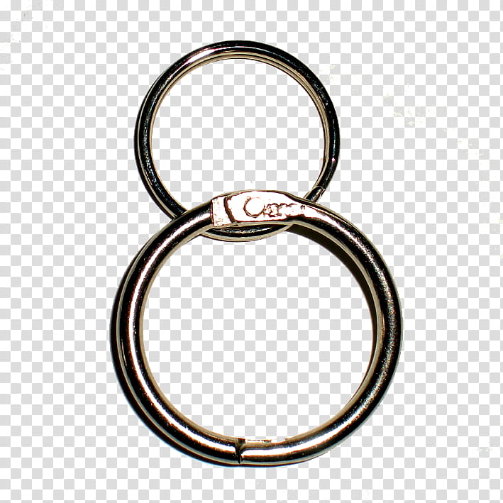 silver-colored hoop earrings transparent background PNG clipart