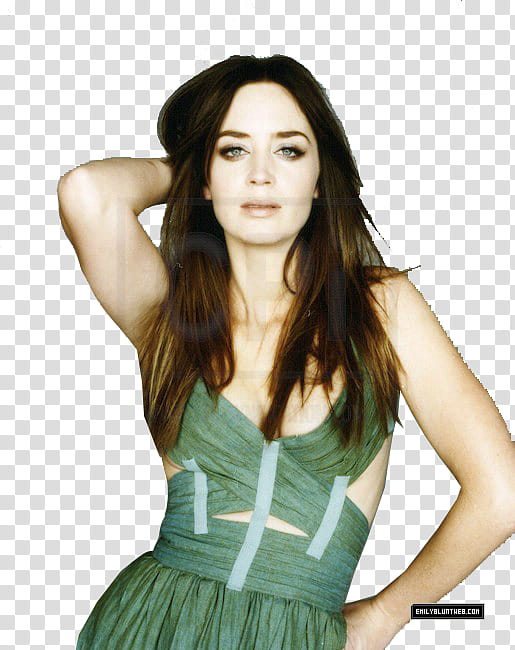 Emily Blunt shoot transparent background PNG clipart