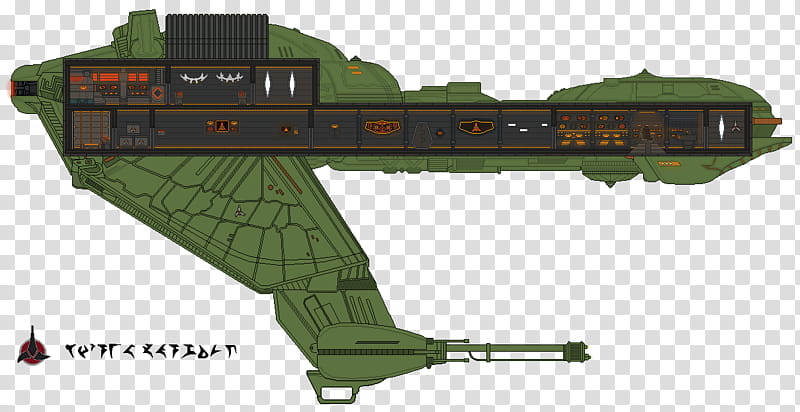 Klingon B&#;rel Class Scout Ship, Circa  transparent background PNG clipart