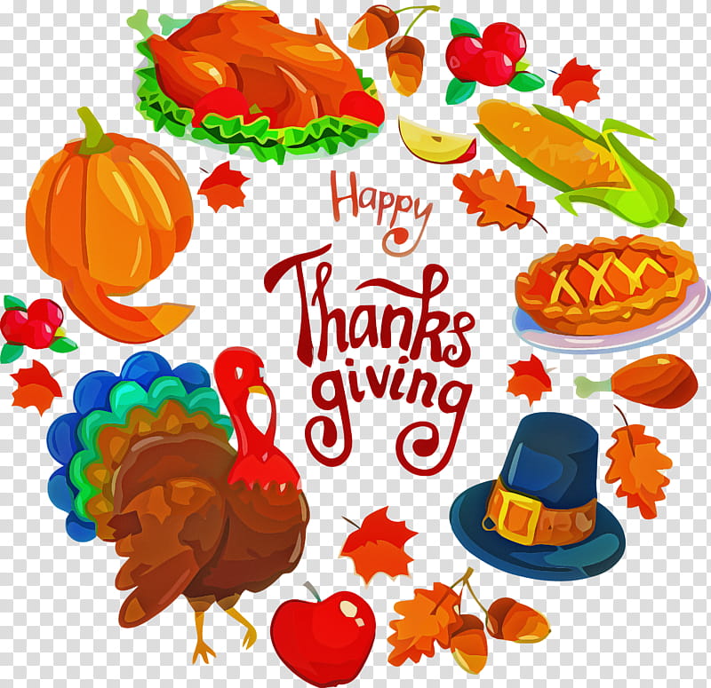 happy thanksgving, Food Group, Junk Food, Thanksgiving, Vegetarian Food, Sticker transparent background PNG clipart