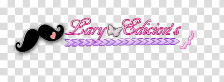 Firma Lary Edicion transparent background PNG clipart