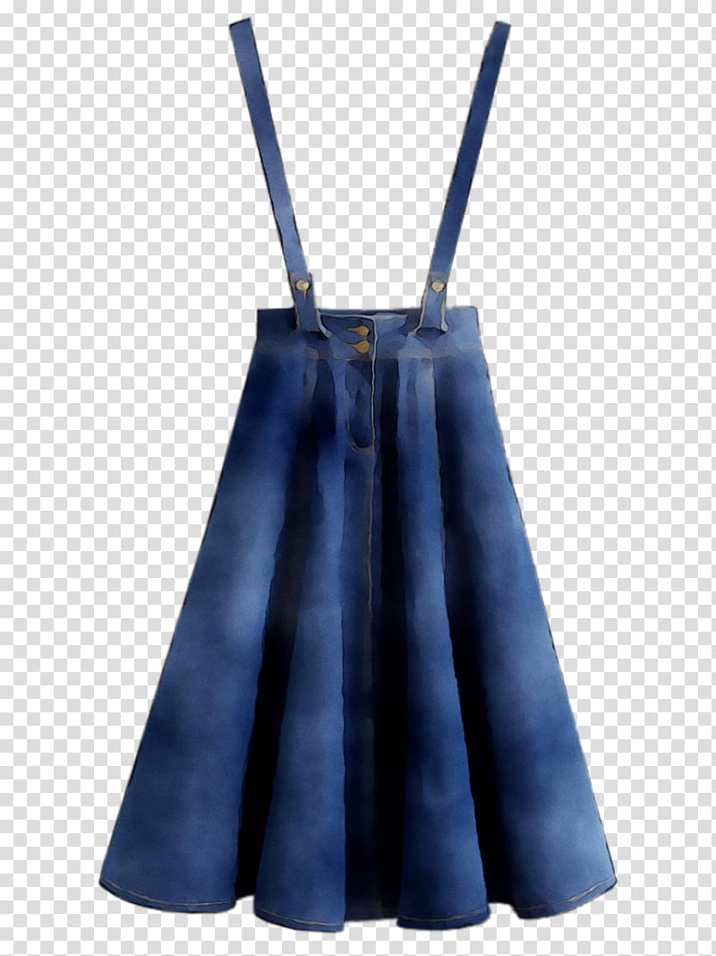 Jeans, Dress, Denim, Skirt, Cobalt Blue, Clothing, Aline, Electric Blue transparent background PNG clipart