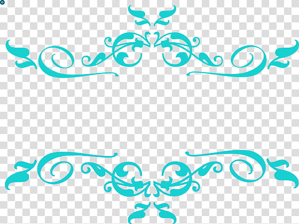 Decorative Borders, BORDERS AND FRAMES, Borders , Black And White
, Drawing, Text, Blue, Aqua transparent background PNG clipart