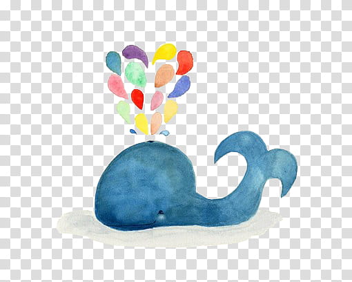 blue whale art transparent background PNG clipart