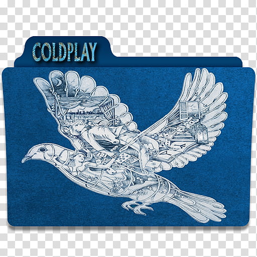 Coldplay Folder Icon  transparent background PNG clipart