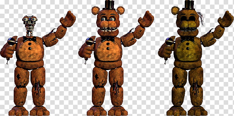 Withered Freddy Full Body transparent background PNG clipart