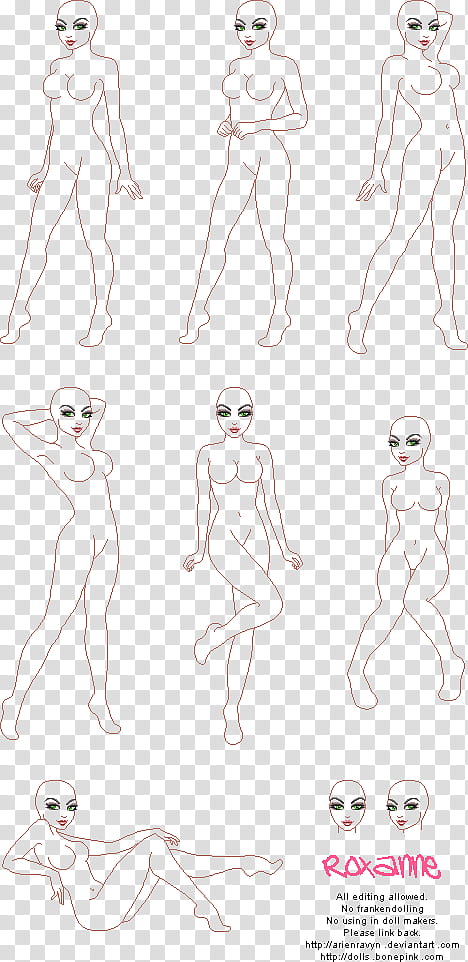 150+ Anime Girl Poses Reference - Female Anime Bases for Drawing