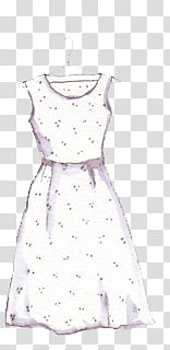 , women's sleeveless dress sketch transparent background PNG clipart