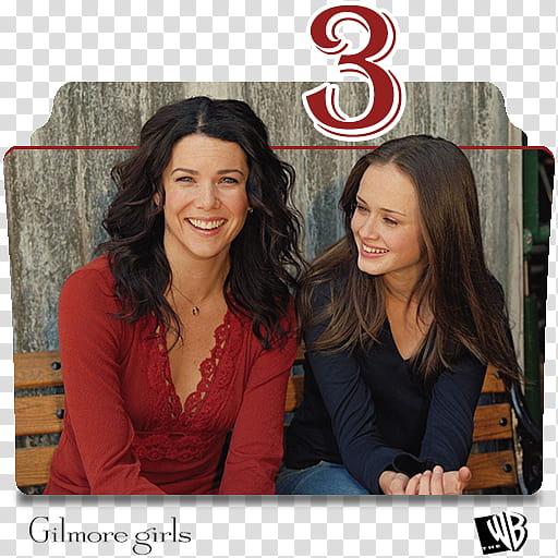 Gilmore Girls series and season folder icons, Gilmore Girls S ( transparent background PNG clipart