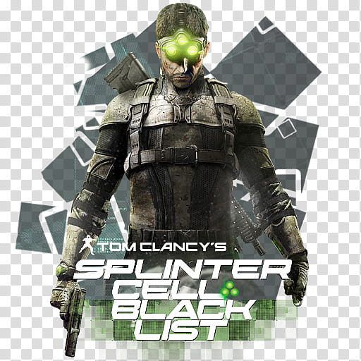 Splinter Cell Blacklist icon , SCB a, Tom Clancy's Splinter Cell Black List transparent background PNG clipart