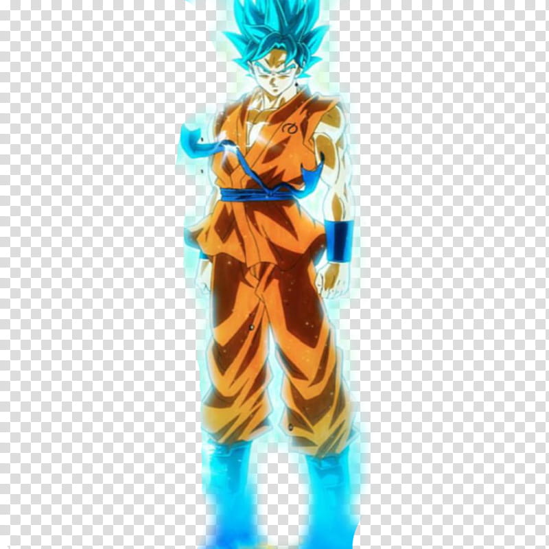 Goku Super Saiyan Blue Render (Aura) transparent background PNG clipart