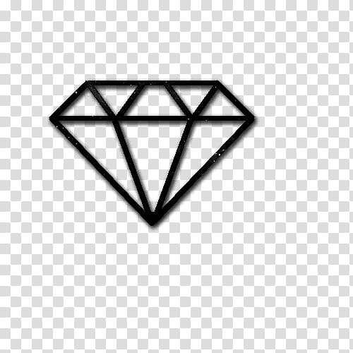 Brush Diamond, diamond sketch transparent background PNG clipart