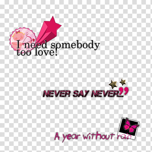 Textos , i need somebody too love text transparent background PNG clipart