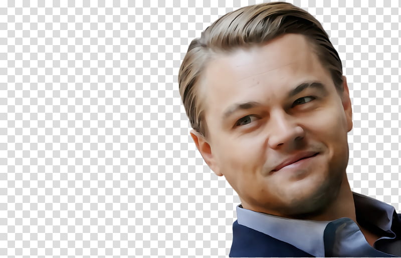 Face, Watercolor, Paint, Wet Ink, Leonardo Dicaprio, Growing Pains, Actor, Film transparent background PNG clipart