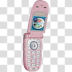 glamour ico and icons , , pink flip phone transparent background PNG clipart