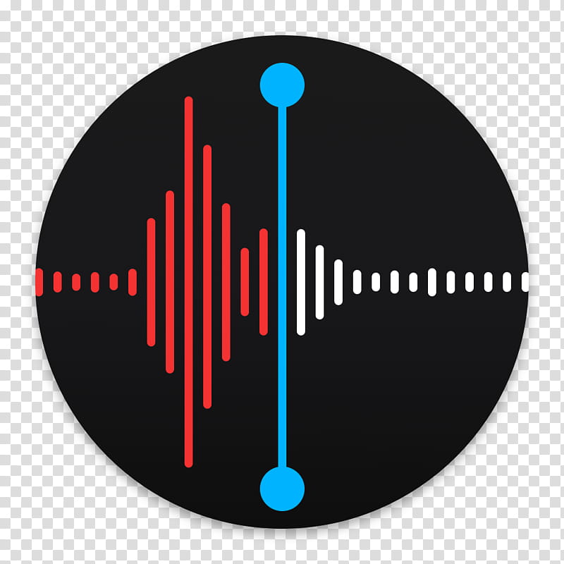 Clay OS A macOS Icon, Voice Memos, red and blue icon ...