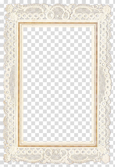 Lace White Frame Illustration Transparent Background Png Clipart Hiclipart