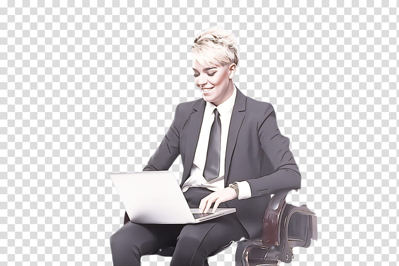 sitting office chair standing white-collar worker businessperson, Whitecollar Worker, Job, Employment, Reading transparent background PNG clipart