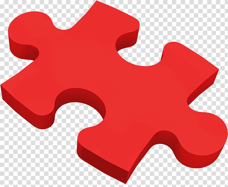 jigsaw puzzle red puzzle symbol material property, Cross, Toy transparent background PNG clipart