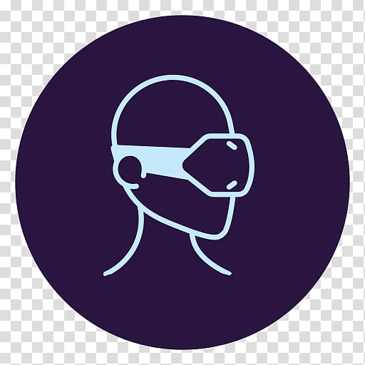 Virtual Reality Violet, Augmented Reality, Symbol, Project, Bookmark, Oculus, Circle, Logo transparent background PNG clipart