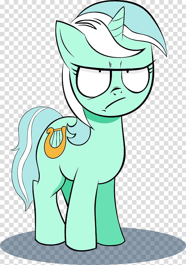 Lyra Heartstrings is not amused transparent background PNG clipart