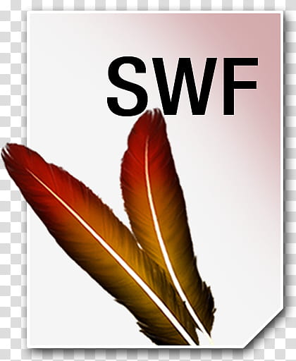 Adobe Neue Icons, SWF__, SWF feather transparent background PNG clipart