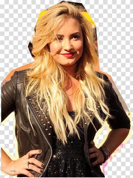 Demi Lovato Lazo Poligonal transparent background PNG clipart