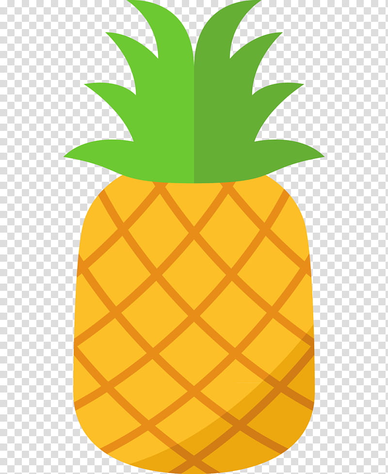 Pineapple, Ananas, Fruit, Yellow, Plant, Food, Leaf, Poales transparent background PNG clipart