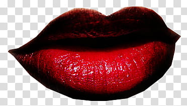 Lips , human red lips transparent background PNG clipart