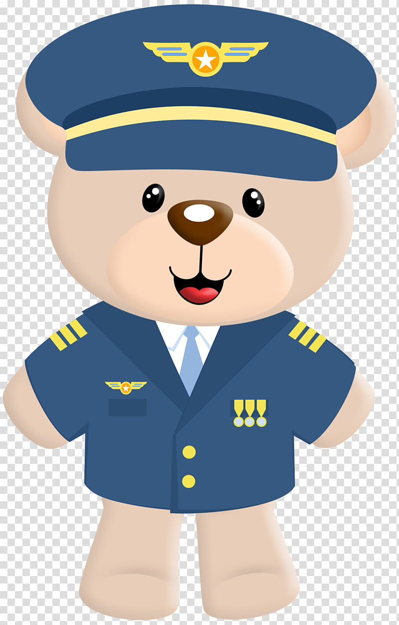 Police Uniform, Bear, Drawing, Party, Baby Shower, Cartoon, Police Officer, Official transparent background PNG clipart