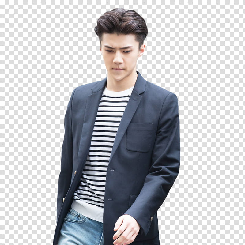 Sehun, male Korean artist transparent background PNG clipart