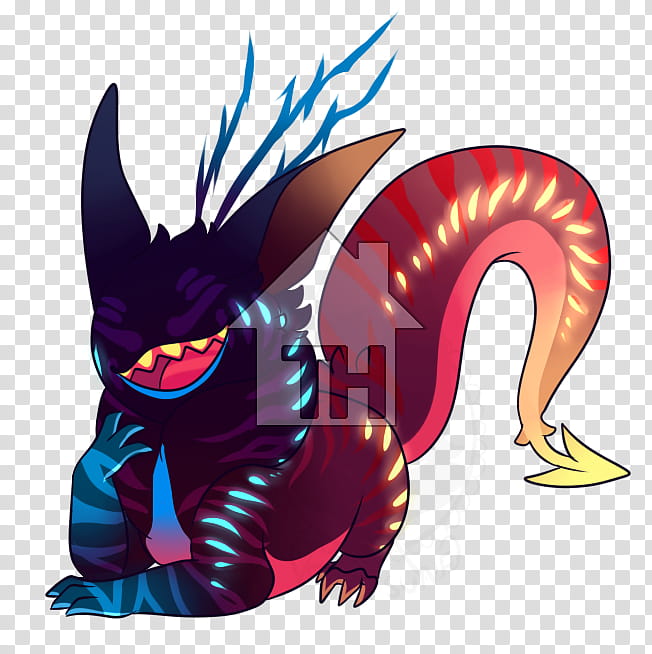 Dragon Drawing, Purple, Demon, Cartoon, Animation, Tail transparent background PNG clipart