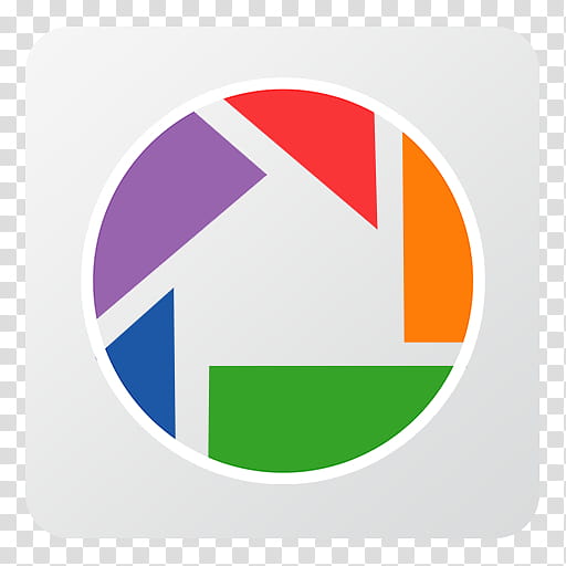 Flat Gradient Social Media Icons, Picasa, camera logo transparent background PNG clipart