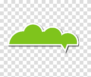 green clouds illustration transparent background PNG clipart