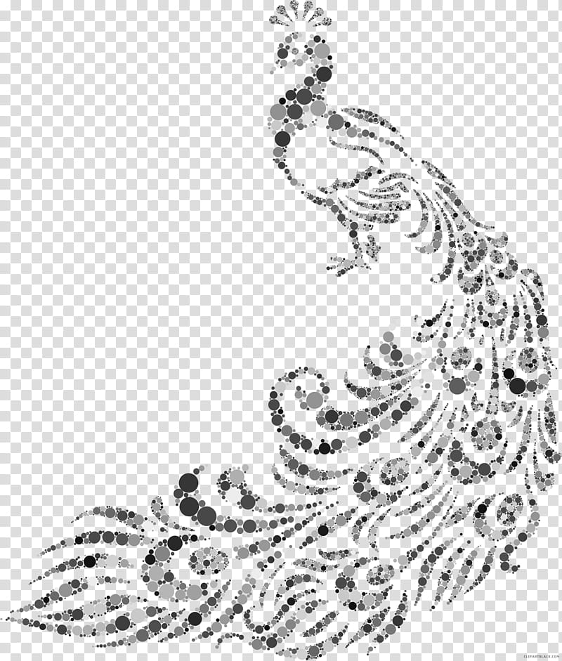Painting, Peafowl, Feather, Indian Peafowl, Line Art, Black And White
, Body Jewelry, Visual Arts transparent background PNG clipart