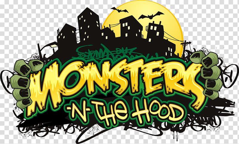 Monsters n the Hood Logo, Monsters in the hood logo transparent background PNG clipart