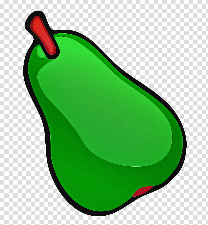 green pear bell peppers and chili peppers pear, Plant, Capsicum transparent background PNG clipart