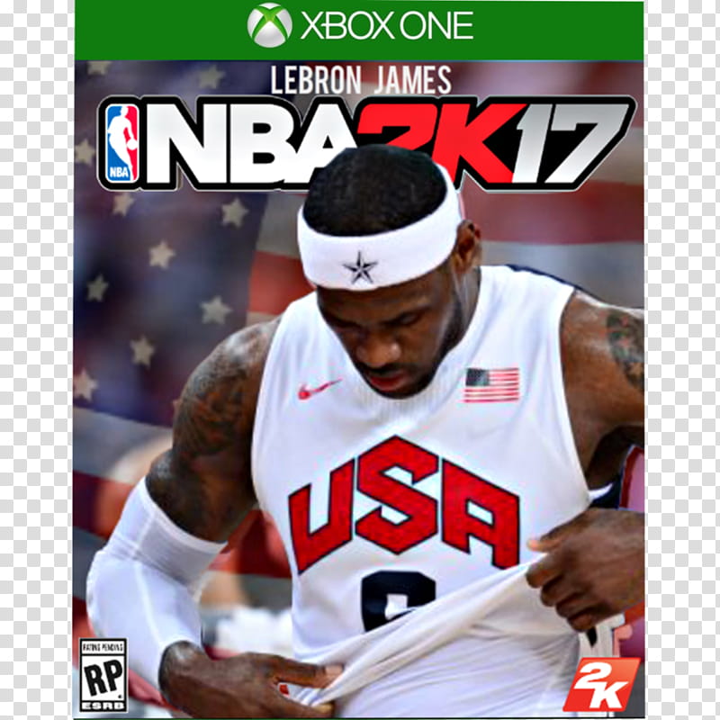 Lebron James k Xbox Cover transparent background PNG clipart
